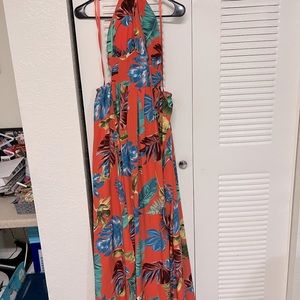 Fashion nova kenzie halter maxi dress